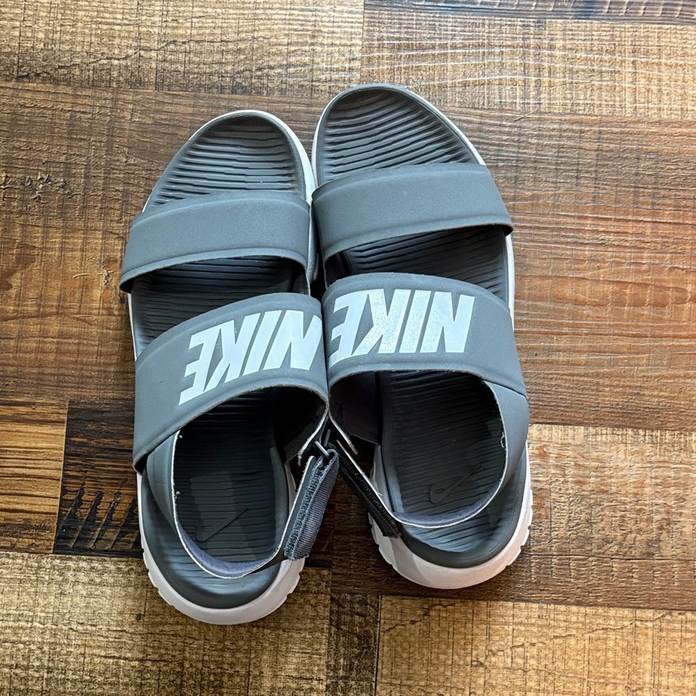 Nike Charcoal Slide Sandals